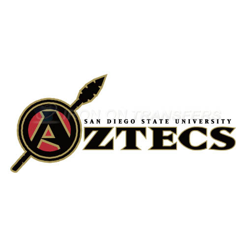 San Diego State Aztecs Iron-on Stickers (Heat Transfers)NO.6104